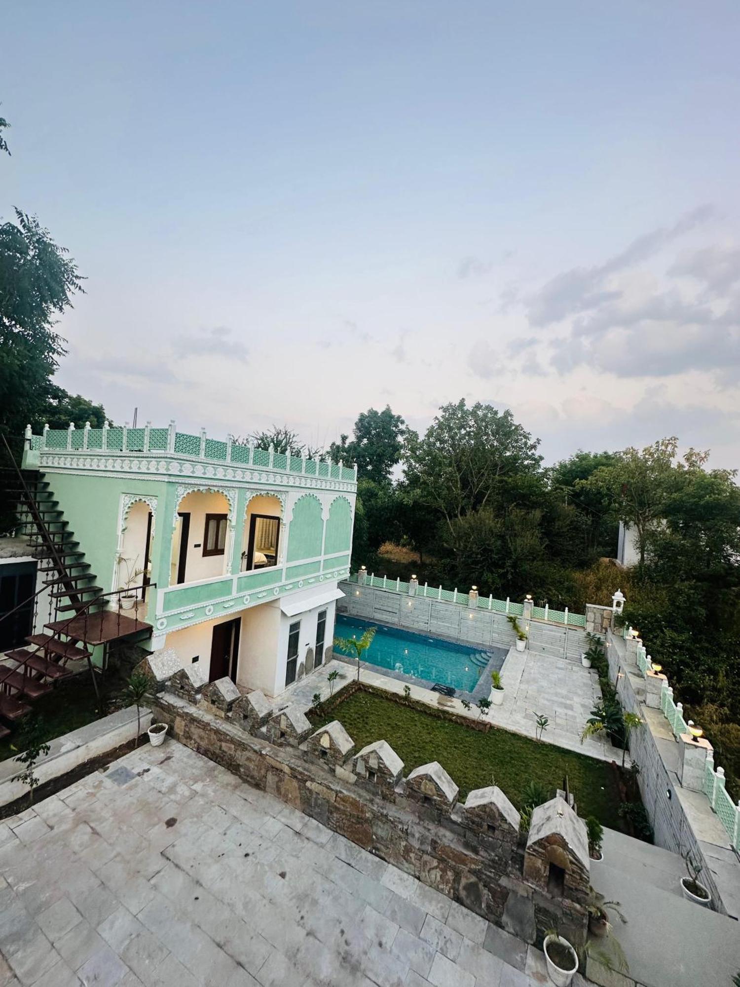Вилла Rajasthan Haveli Удайпур Экстерьер фото